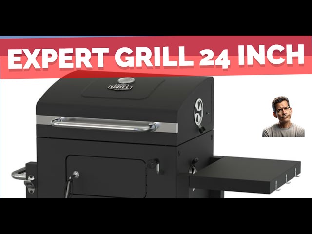 Expert Grill 24 Charcoal Grill - Seasoning and first cook.