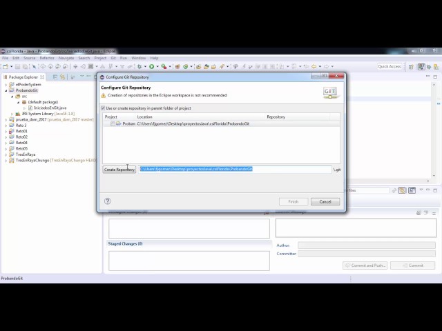 Git - Uso con Eclipse
