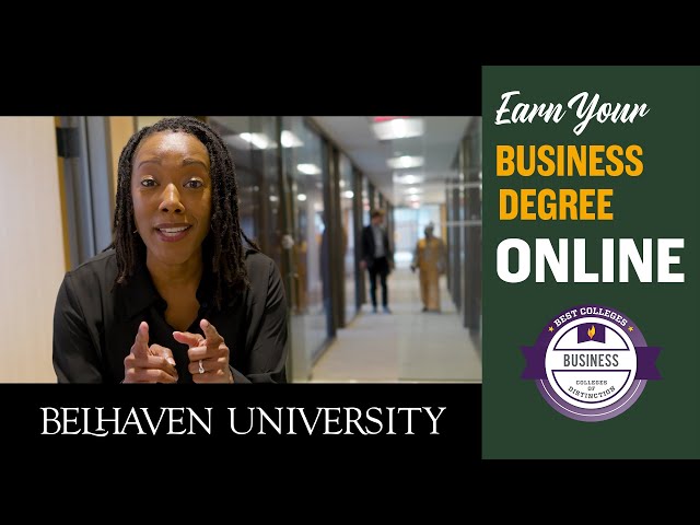 Advance Your Career with Online Business Degrees | Belhaven University