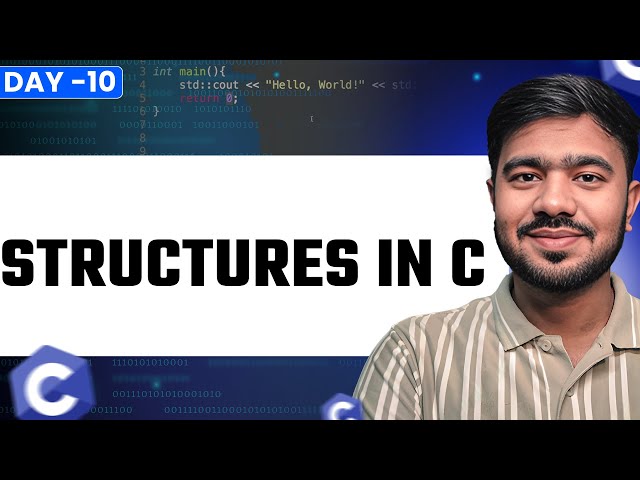 Master Structure in C Programming | Day 10 | Complete C Course