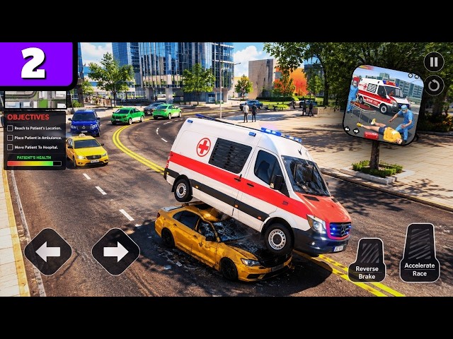 US Ambulance Driving Simulator (Early Access) | Gameplay Walkthrough (Android, iOS) | PART 2