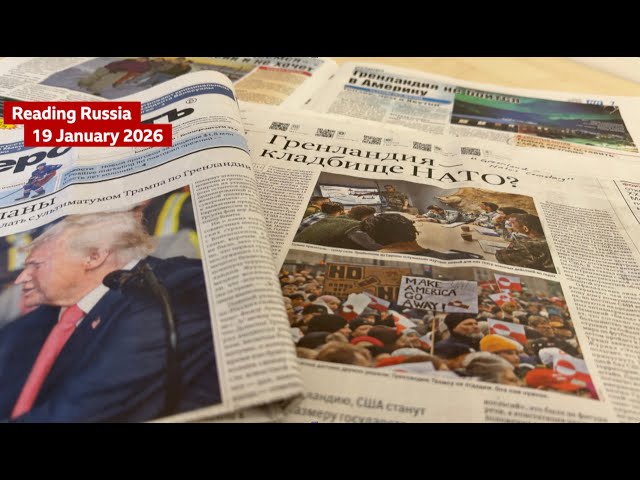 “Europe’s at a loss. It’s a pleasure to watch,” writes Russian newspaper on Trump & Greenland.
