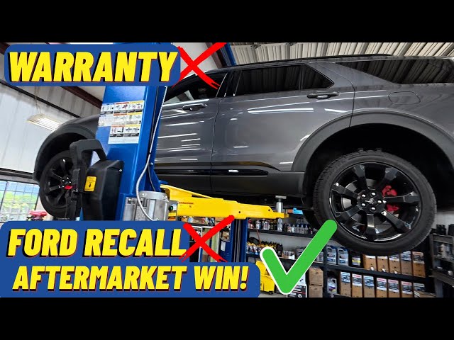 KNOWN PROBLEM! (Recall FAILED) Ford Explorer ST Differential Busing FIX!