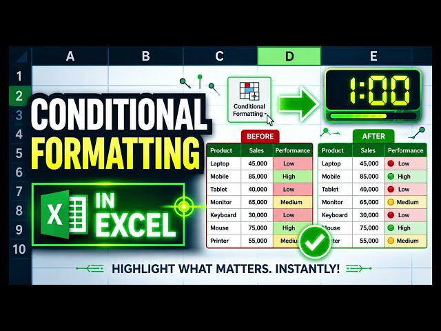 Conditional Formatting