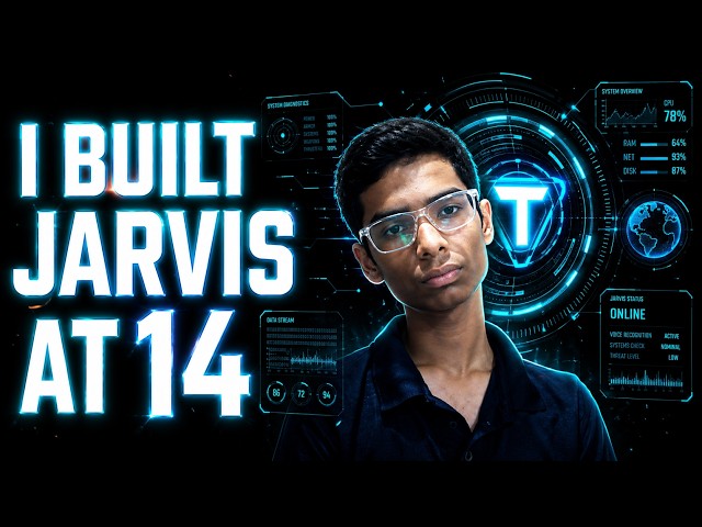 I Built JARVIS at 14 🤖 | My AI Assistant Project #Shorts #AI #Jarvis #Coding #Python #Tech