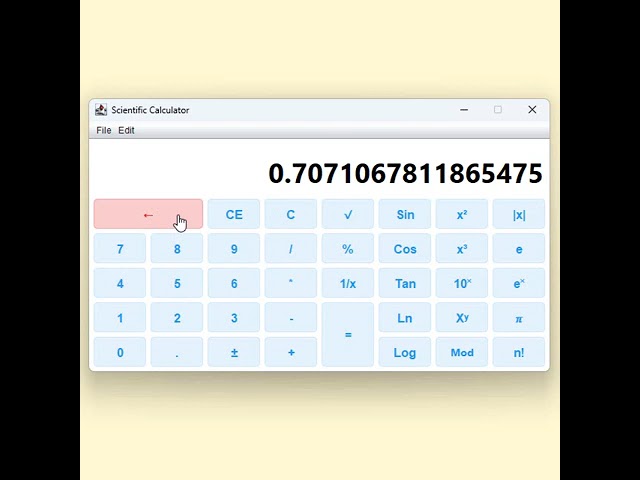 Build an Advanced Scientific Calculator in Java Swing | Modern UI