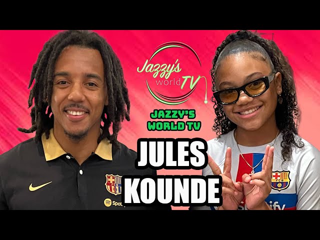 @FCBarcelona defender Jules Koundé talks playing with FC Barcelona, fashion, & culture in Benin