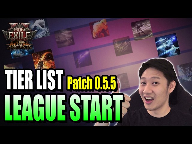 These are the TOP TIER Meta League Starters for Patch 0.5.5 | Path of Exile 2