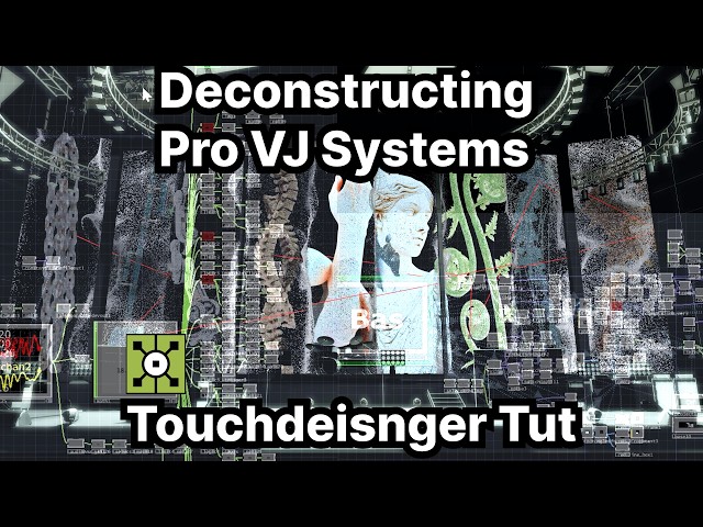 Behind a Large-Scale VJ Show | TouchDesigner Audiovisual Interaction Breakdown