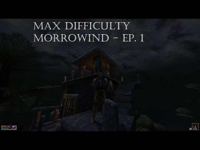 Morrowind Max Difficulty - Ep. 1: Struggling with Rats
