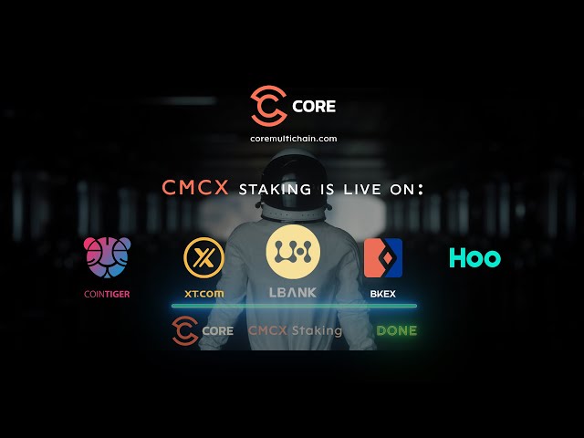 CORE MultiChain CMCX Staking