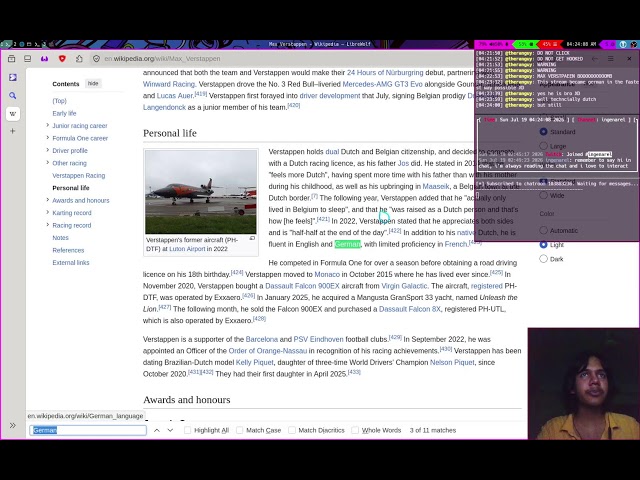 Gentoo Linux (Dev Work, face reveal, Chatting, learning rust, NEOVIM BABY) #gentoo #linux #devlog