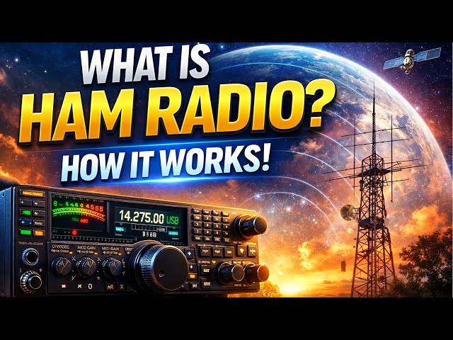 What Is Ham Radio? How Amateur Radio Works (No Internet Required)