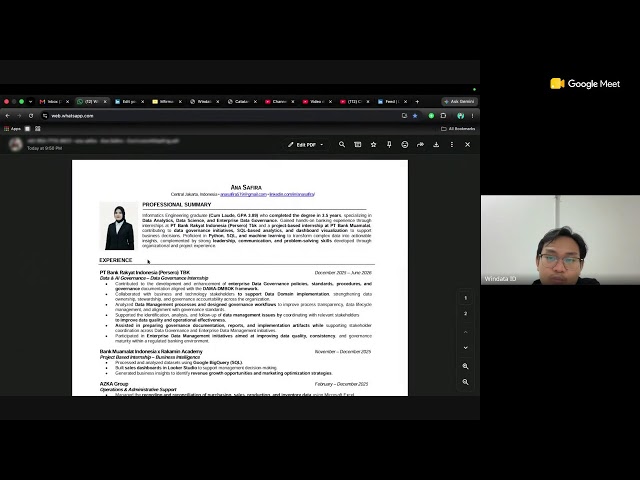 Live Q&A data