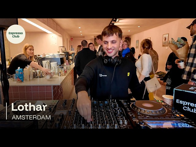 Coffee Party in Amsterdam Dance Event | Deep House Mix by Lothar