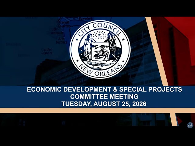 Economic Development & Special Development Projects Committee Meeting