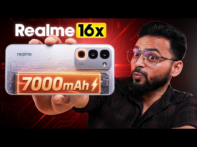 realme 16x 5G Exclusive First Look ⚡ | 7000mAh 🔋 | 144Hz Display 🔥