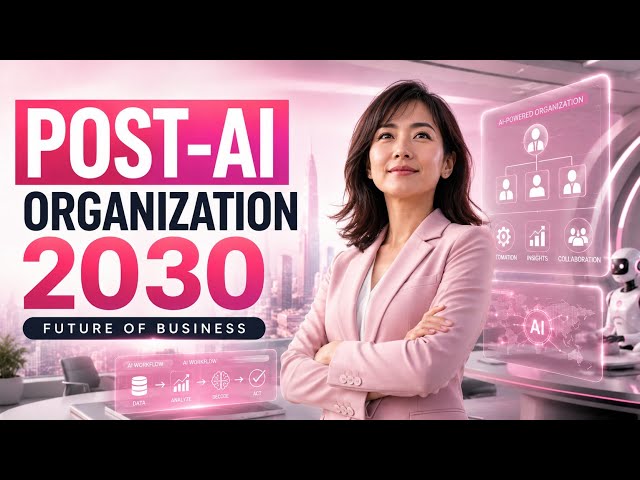 Post-AI Organization in 2030 | How AI Will Redefine the Future of Business | Uplatz