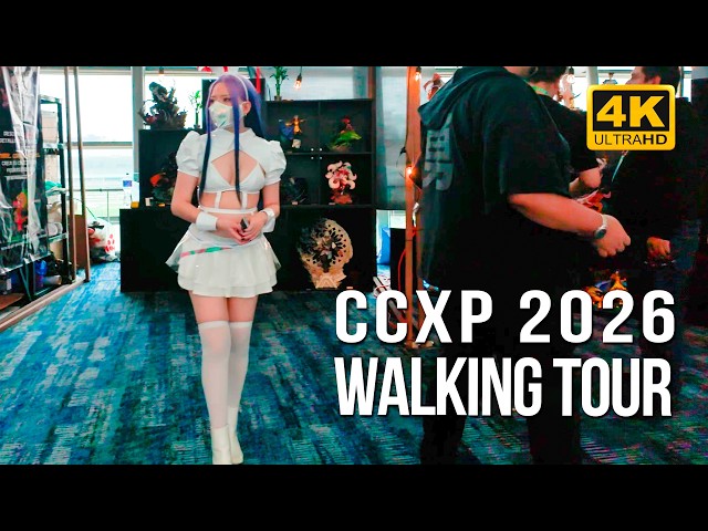 CCXP MÉXICO 2026【4K】RECORRIDO A PIE | DISNEY, NINTENDO, STAR WARS, SUPERGIRL, COSPLAY Y MÁS