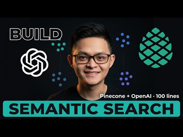 Build Semantic Search + Recommendations in 100 Lines (Pinecone) | Ep 04
