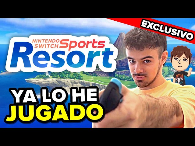 I'VE PLAYED SWITCH SPORTS RESORT! GAMEPLAY AND FIRST MINUTES