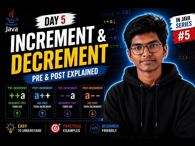 Post Increment vs Pre Increment in Java | a++ vs ++a Explained | Telugu | Kenzo Pulse |