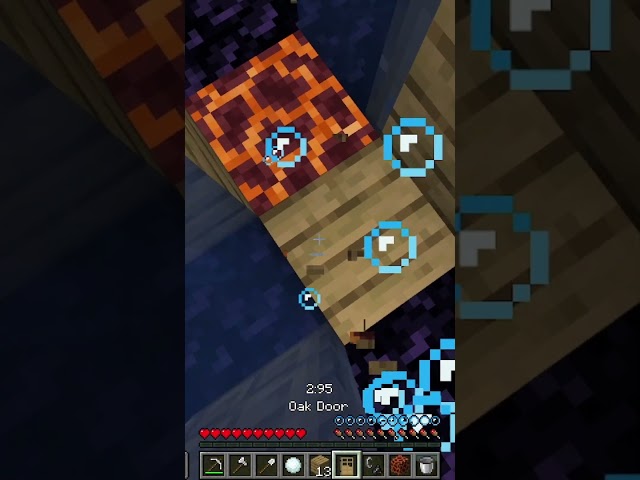 Sub 10 second 2x1 portal :) #minecraftgameplay #minecraft #gaming #java