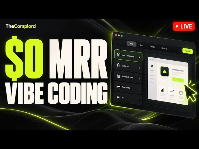 LIVE VIBE CODING A $0 MRR APP!!