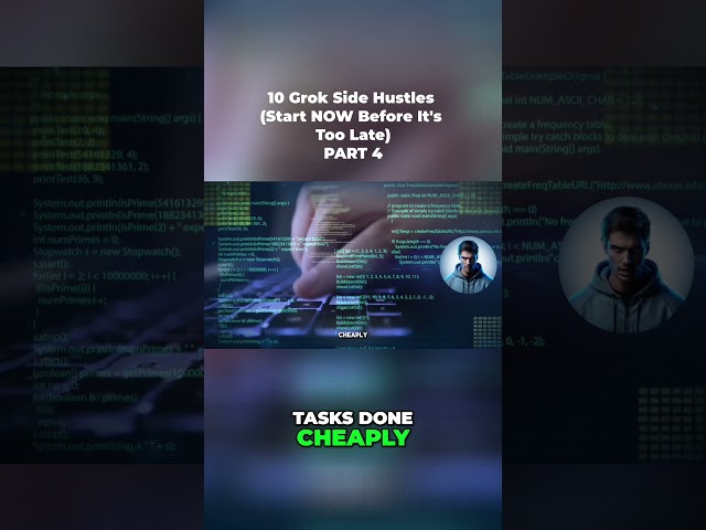 💻 Grok AI Code Generation = Your Next Side Hustle! 💰 (Earn with Zero Coding Skills)