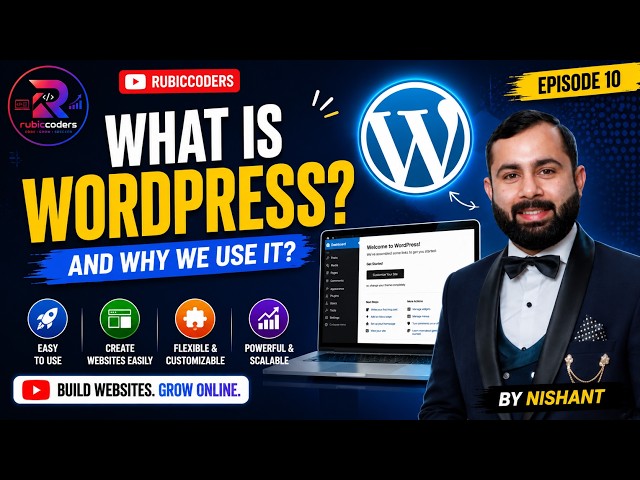WordPress Kya Hai? | Create Professional Websites Without Coding | Video #4