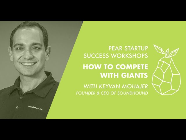 How to Compete with Giants - A Conversation with Keyvan Mohajer