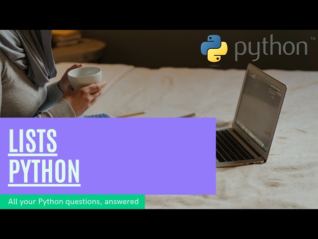 Python Tutorial for Beginners Full Course 5 - Lists in Python  Programming | Data Science