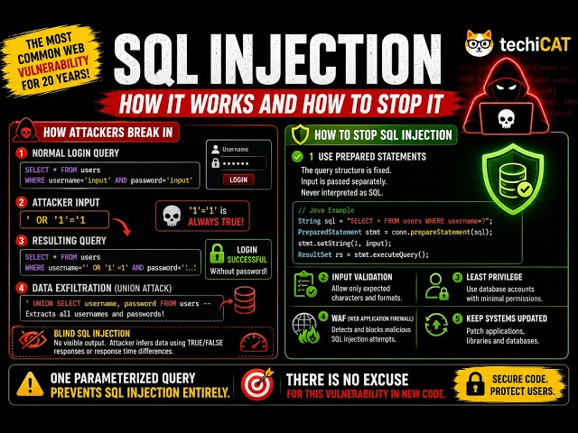 SQL Injection Explained | How Hackers Bypass Logins
