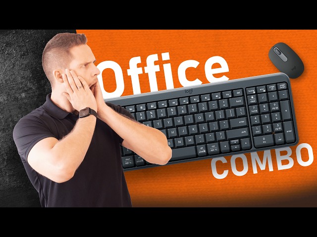 The perfect $30 office keyboard and mouse combo? Logi MK250 & MK196 Review