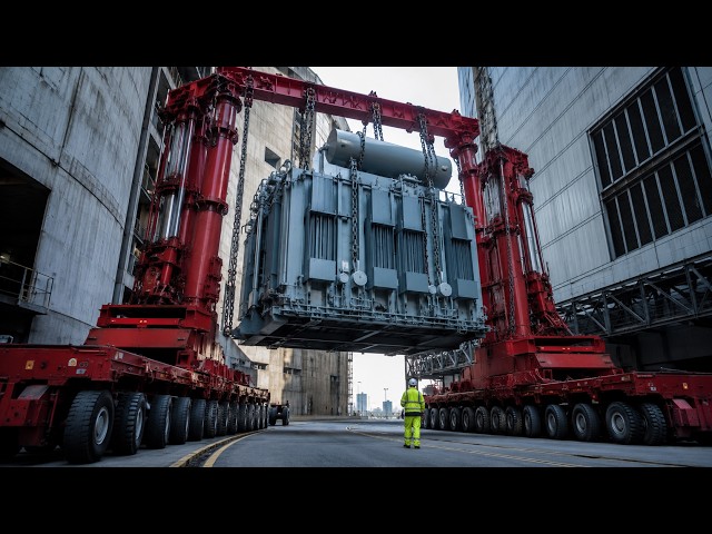 How Mega Machines Move Impossible Loads | Heavy Equipment, SPMTs & Crane Technology