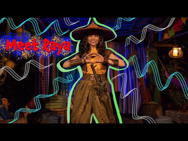 We Met Raya During the Lunar New Year Celebration at DCA in 3D VR!