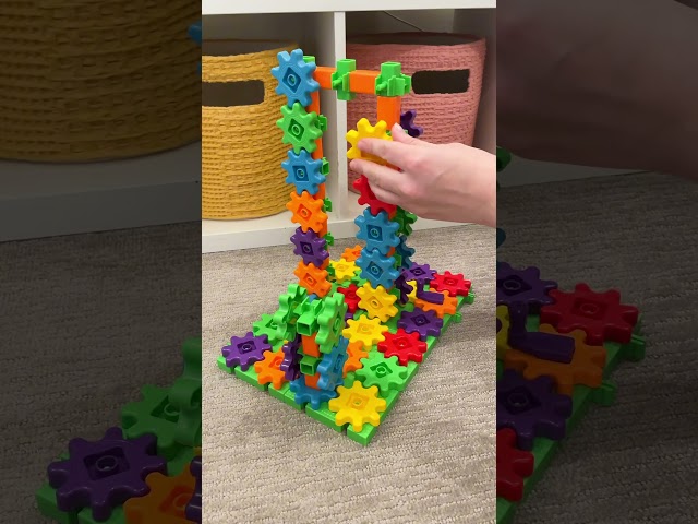 Gears! Gears! Gears! is the perfect educational toy! ⚙️🌈 #learningresources #kidstoys #stem