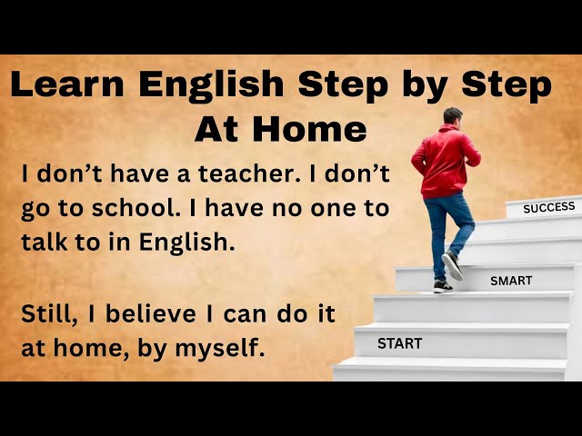 Learn English Step by Step At Home  || Improve Your English || Bookish English