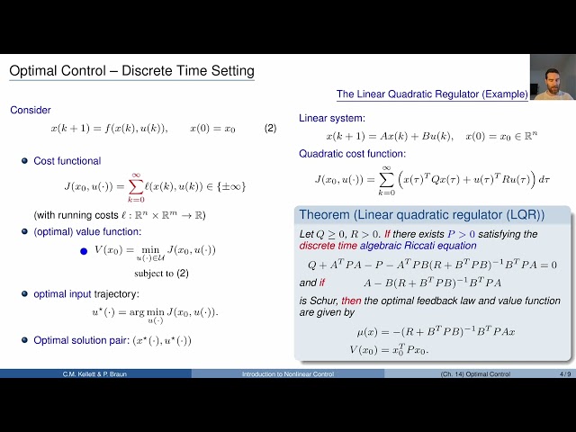 Introduction to Nonlinear Control: Part 14 (Optimal Control)