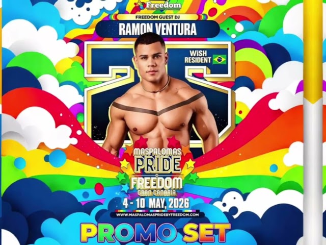 Ramon Ventura - Maspalomas PRIDE festival 2026 PROMO SET by Freedom. ( Gran Canaria  ) 🌈🇪🇸🎧💥