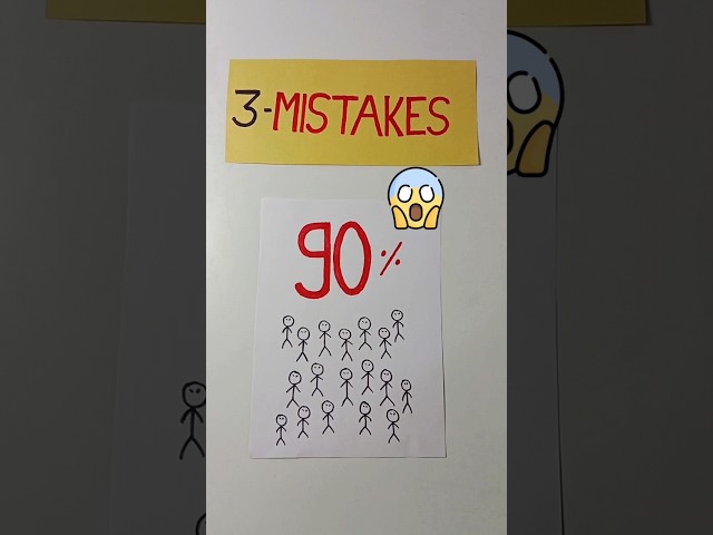 Never do these 3 Mistakes in Exam😢(Last minute Exam Tips🔥)#study #studytips #exams