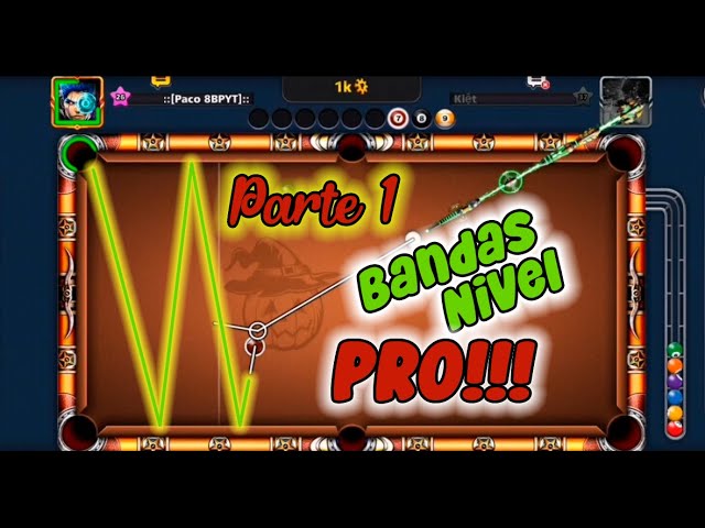 Como hacer bandas Nivel PRO!!! Parte 1 | Entrenamiento para mejorar tu juego | 8 Ball Pool