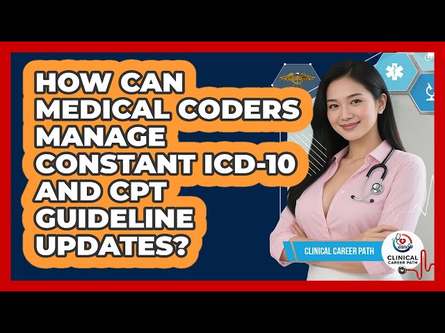 How Can Medical Coders Manage Constant ICD-10 And CPT Guideline Updates? - Clinical Career Path