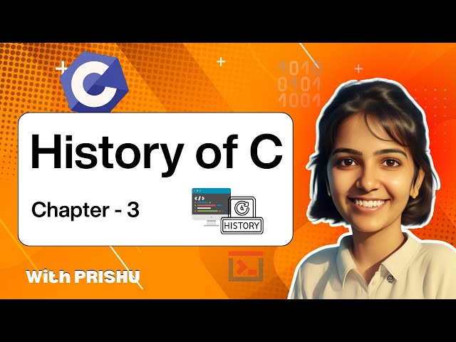 3. History of C Programming | C Language Complete Course | Happy Coding with PRISHU