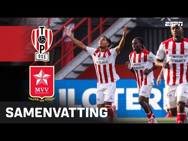 MAURESMO HINOKE is op dreef bij TOP OSS! ⚽️ 🔥 | Samenvatting TOP Oss - MVV Maastricht