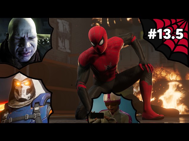 Marvel Spider-Man (edição Tom Holland) - #13.5 - terminando com Taskmaster e derrubando tombstone