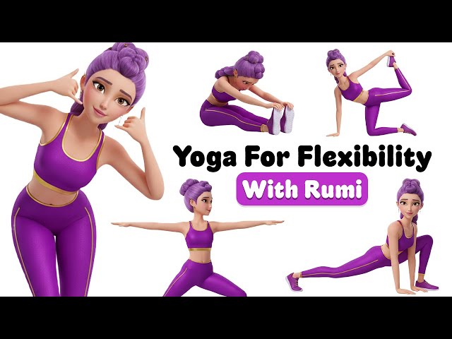 Yoga for Flexibility | Yoga for Kids | Improve Posture | Rainbow Yoga