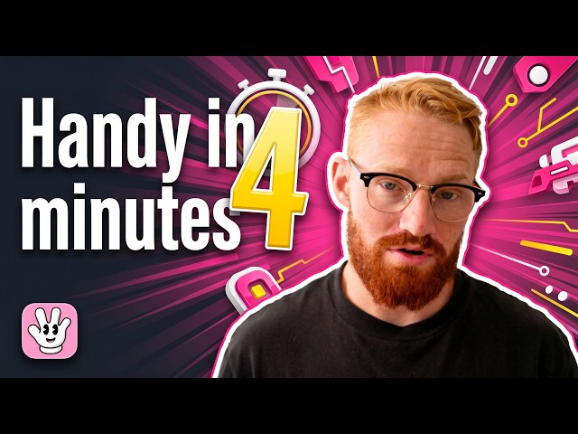 Handy stopped me from typing prompts by hand