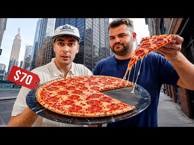 I Ordered the Most EXPENSIVE PIZZAS in the Entire Country