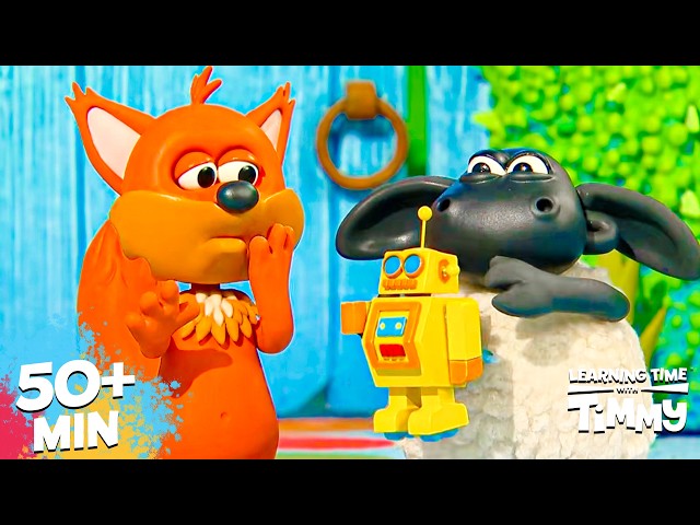 🤖TIME TO PLAY ROBOTS! | PRESCHOOL CARTOON | Timmy Time